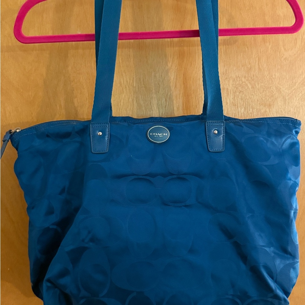 Coach Blue Women's Tote Bag